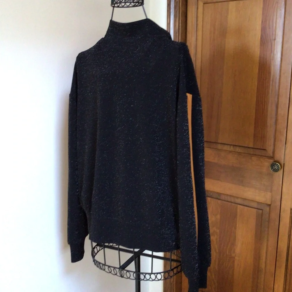 Wild fable striped glitter track jacket, Large - Picture 4 of 7